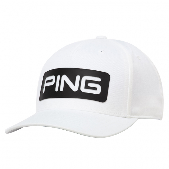 Ping Tour Classic 201 Cap - Hvit i gruppen Golfhandelen / Tilbehr  / Caps hos Golfhandelen Ltd (Ping classic cap hvit)